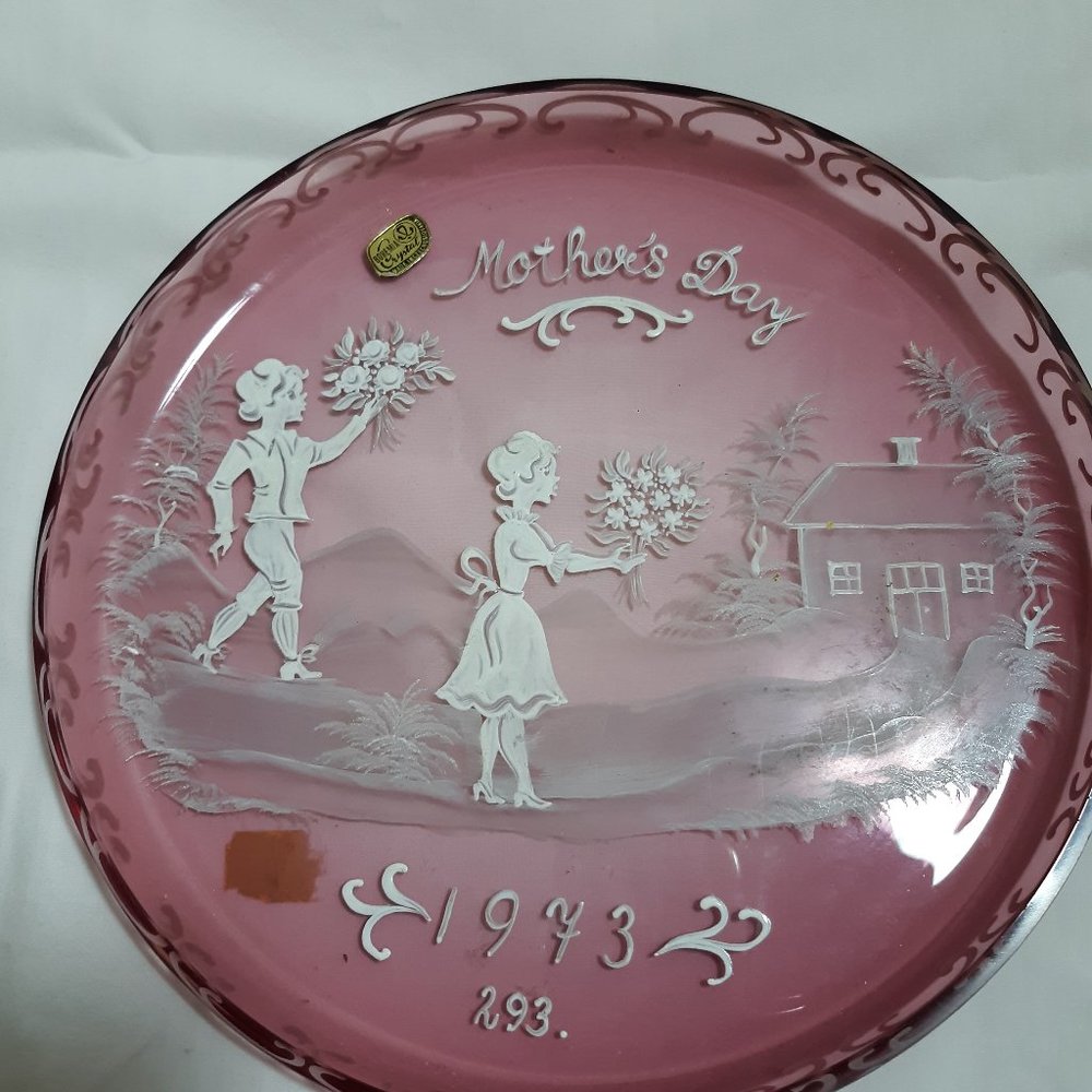 1973 Mother's Day Plate